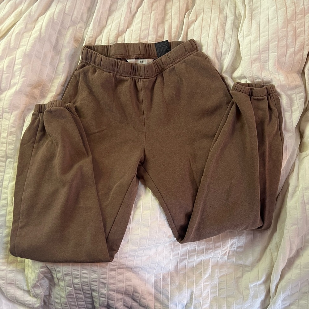 Brown Kids Jogger Sweats